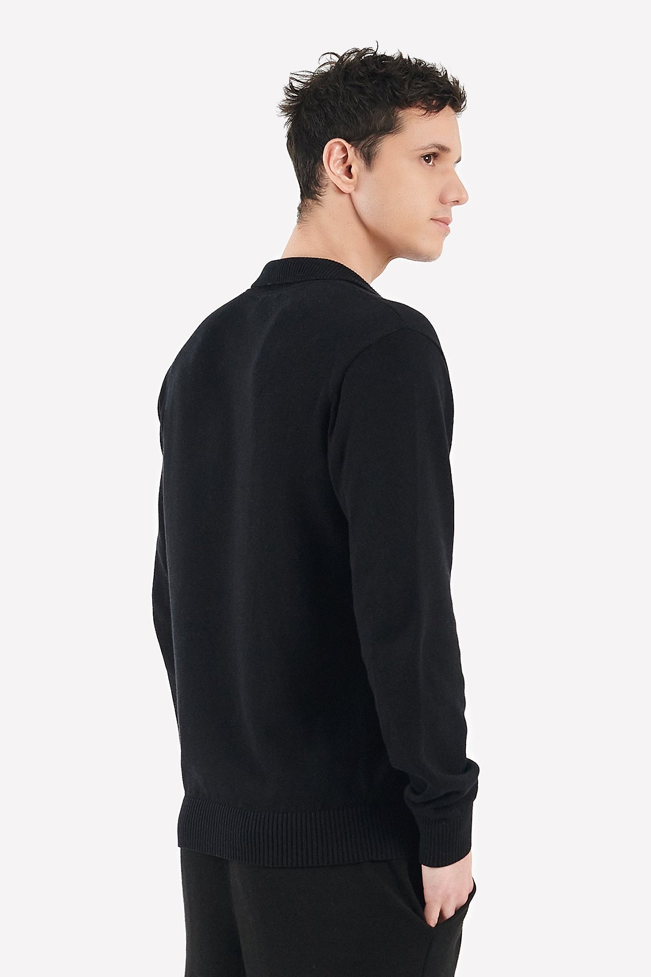 Polo Button Sweater
