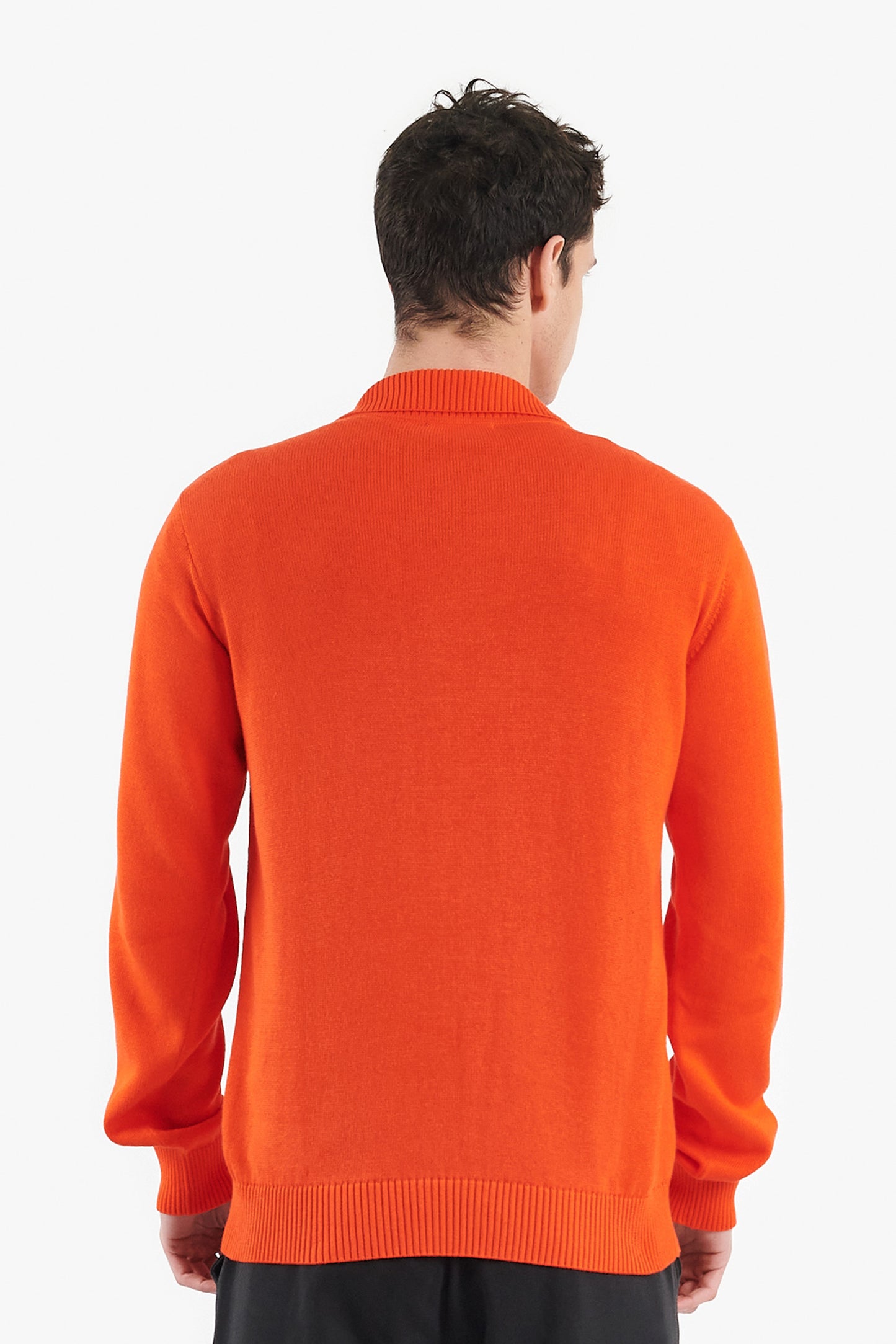 Organic Cotton Polo Sweater