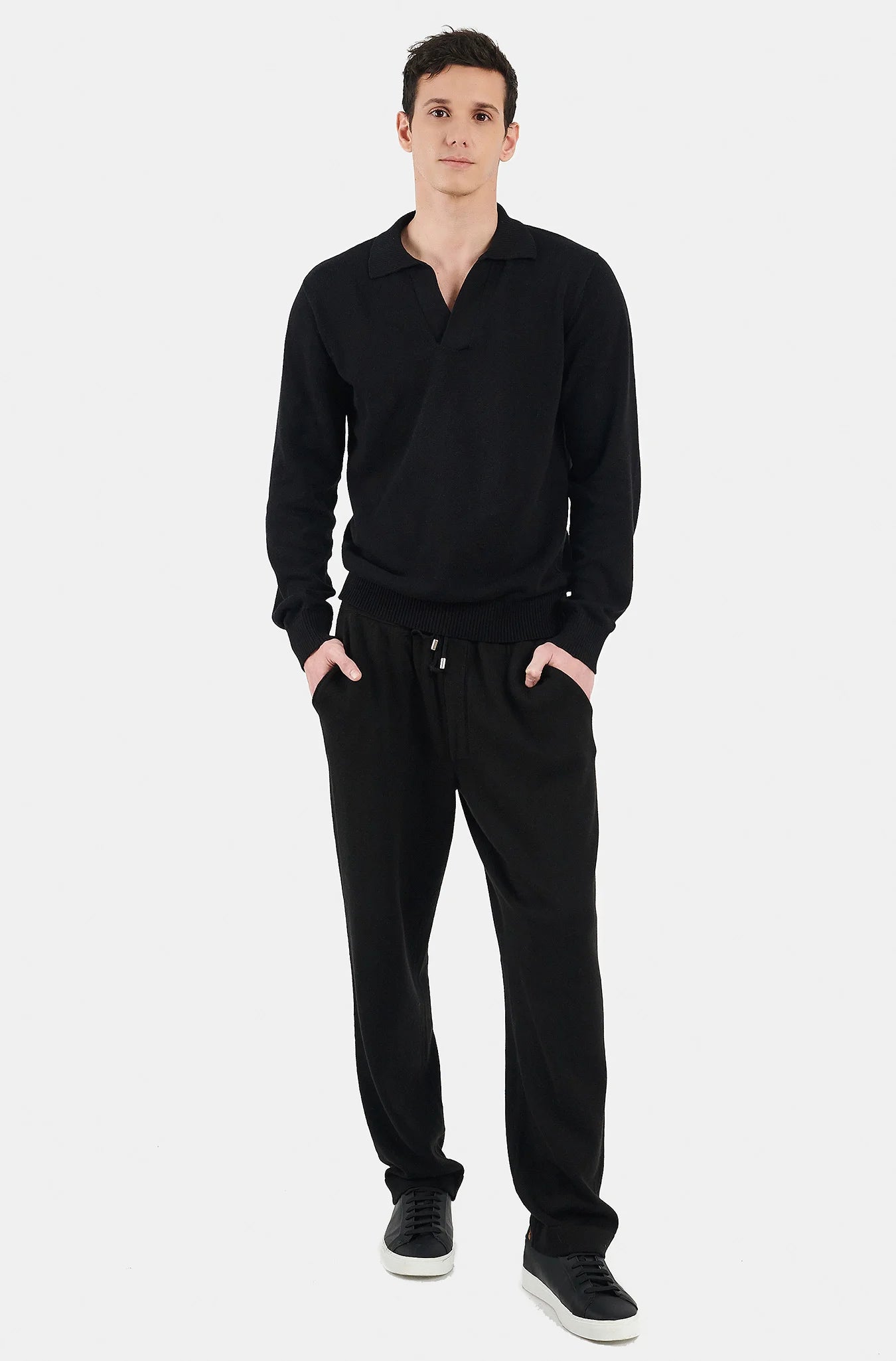 Organic Cotton Polo Sweater