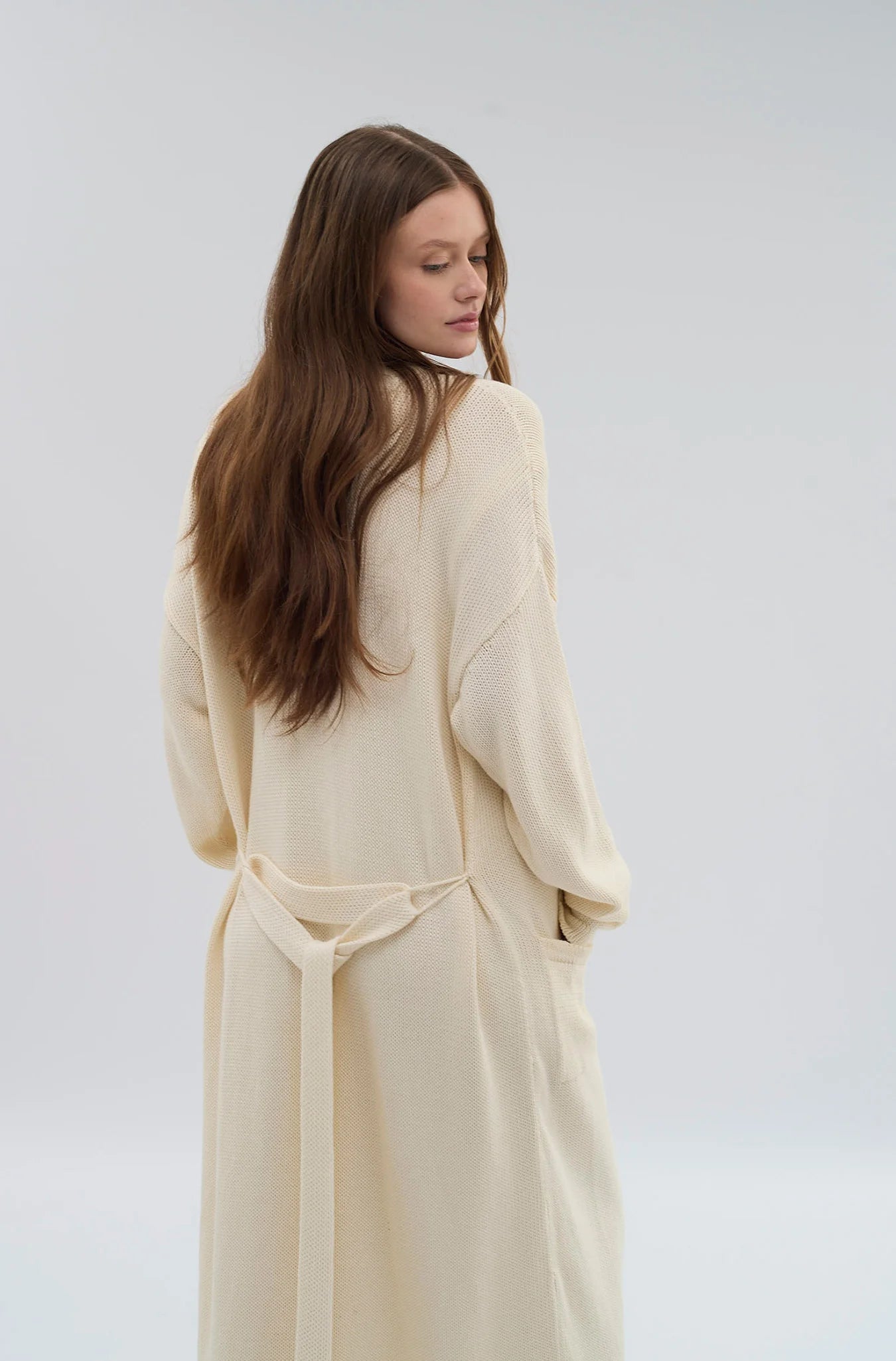 Handloomed Long Cardigan