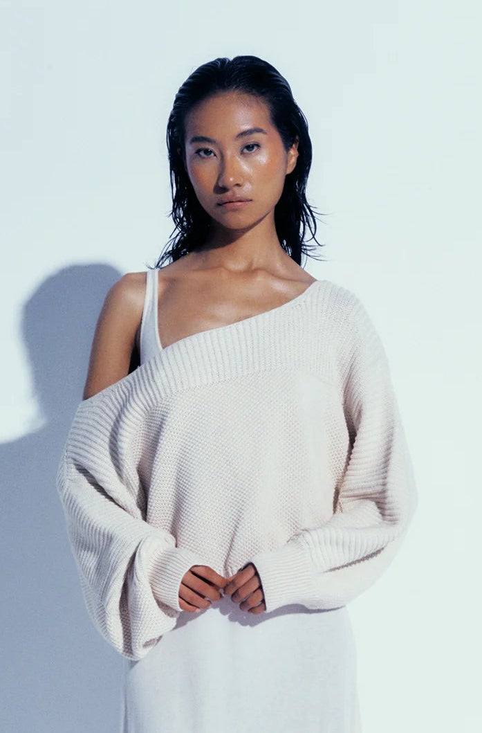 Half Cardigan Sweater