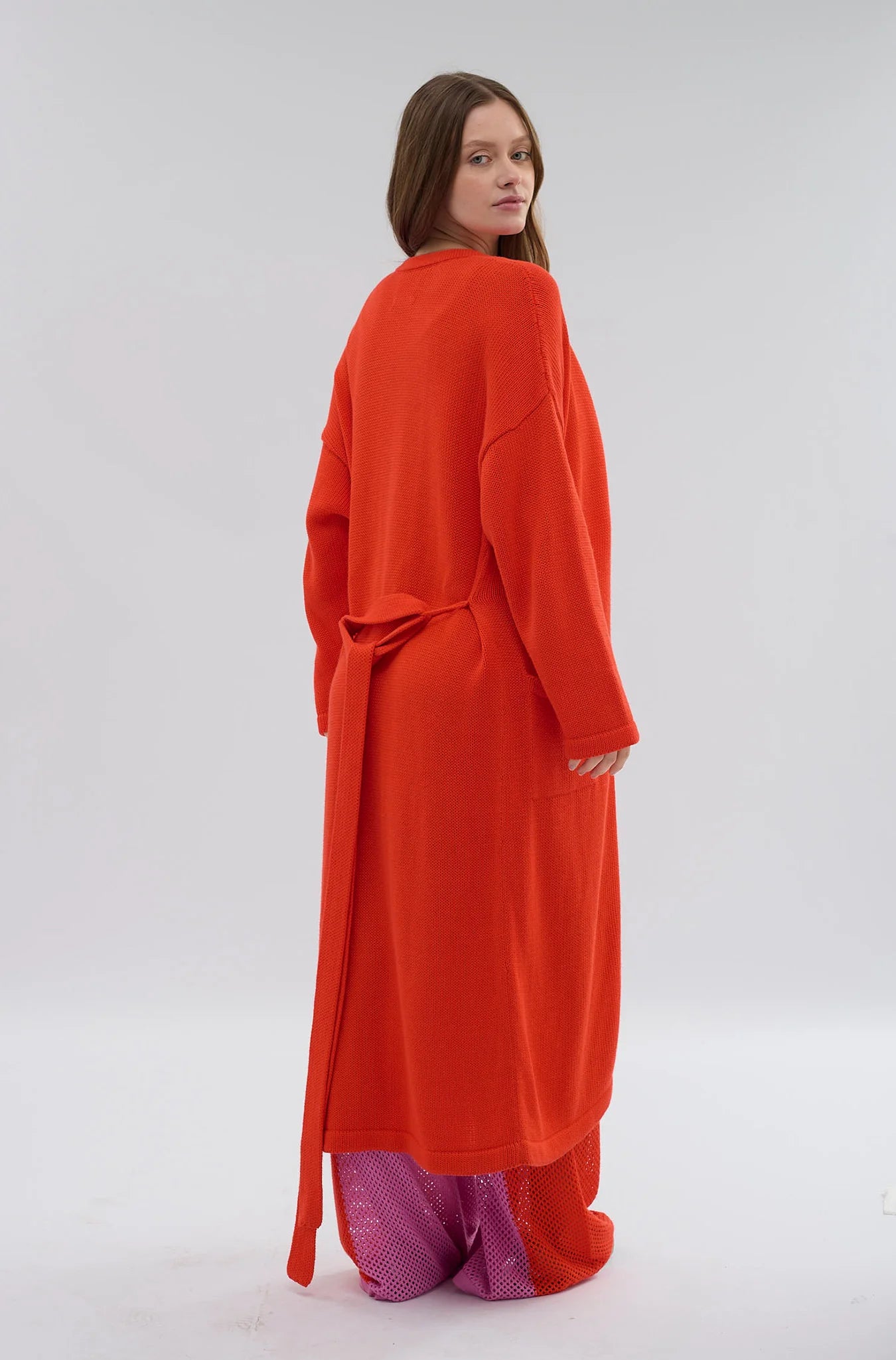 Handloomed Long Cardigan