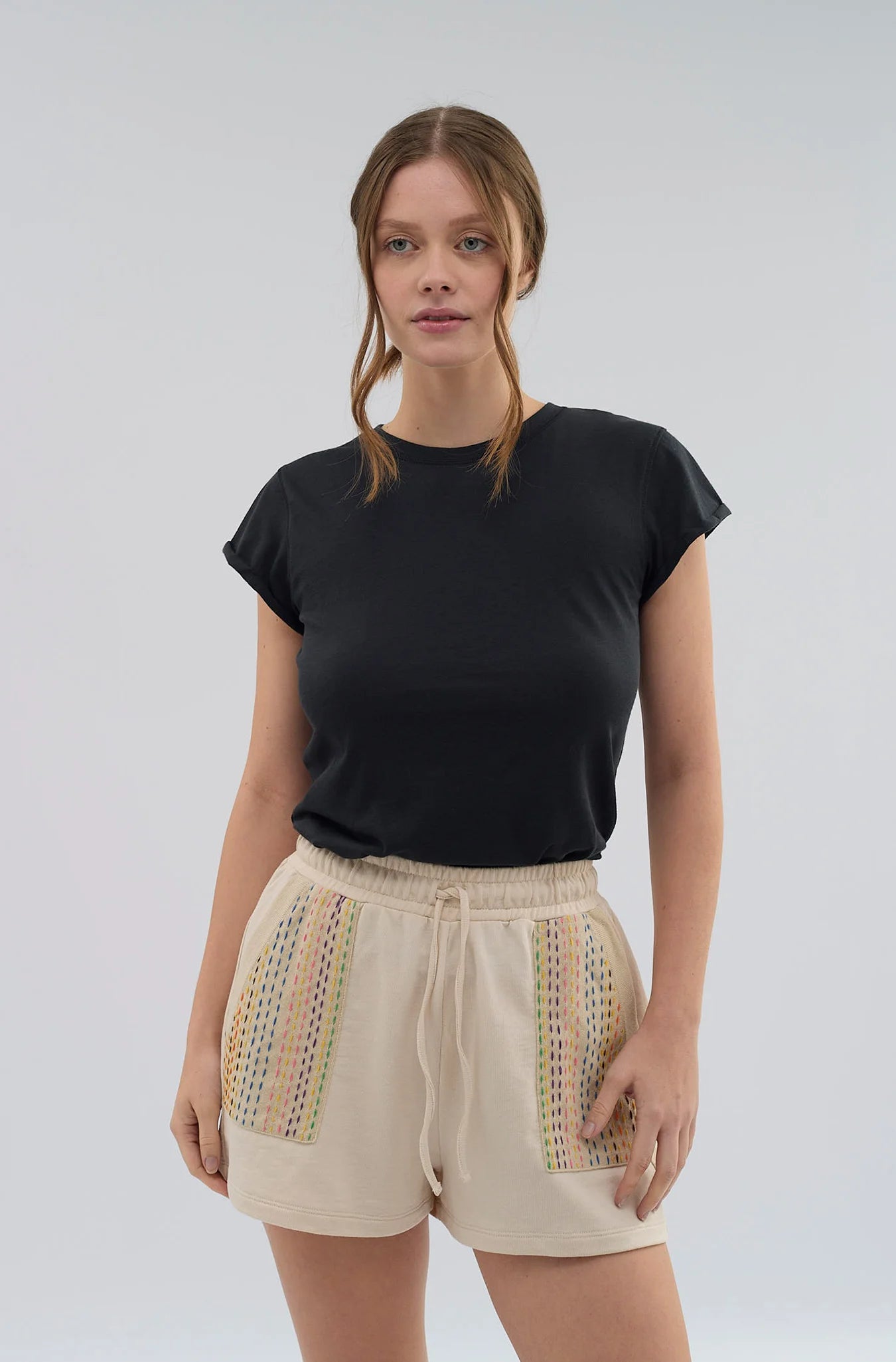 Stitch Pocket Shorts