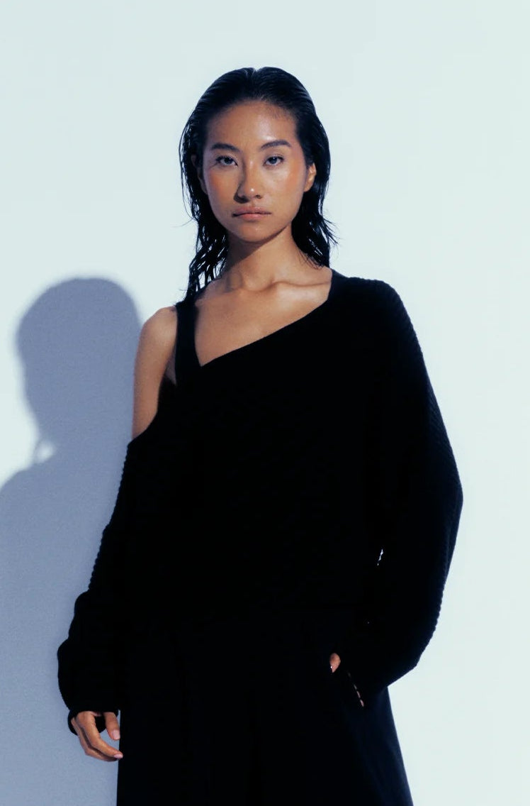 Half Cardigan Sweater