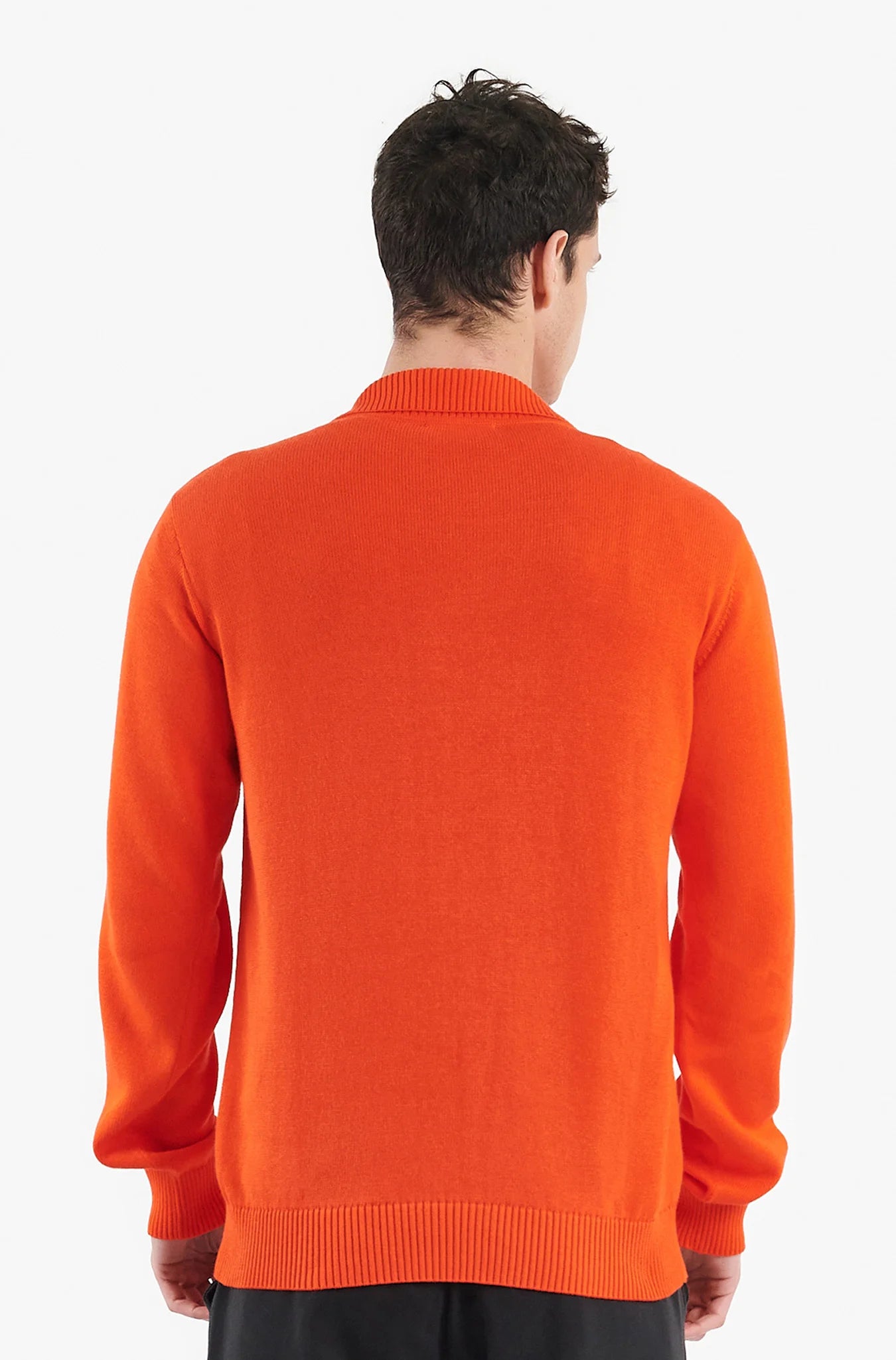 Organic Cotton Polo Sweater
