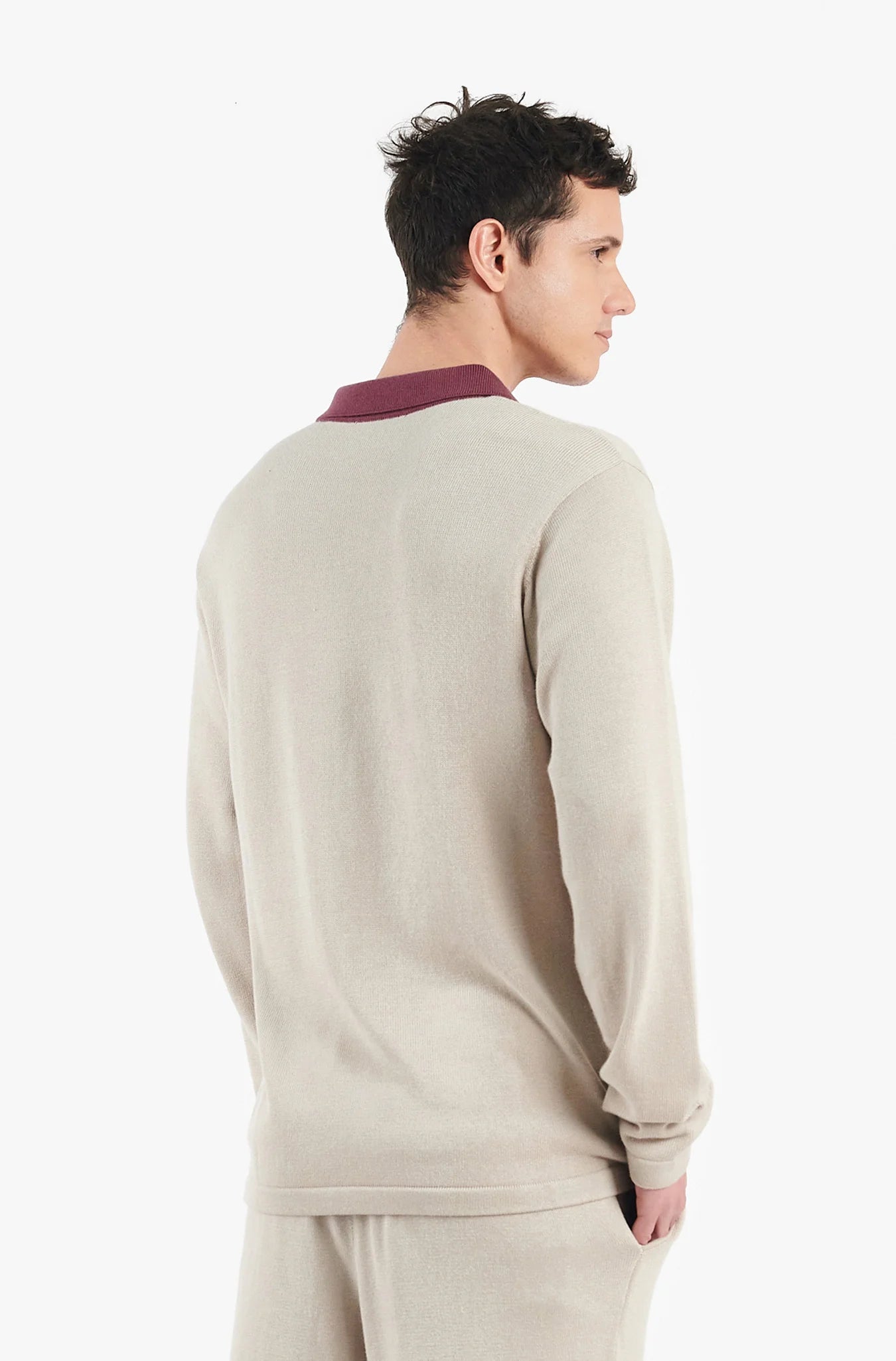 Polo Button Sweater