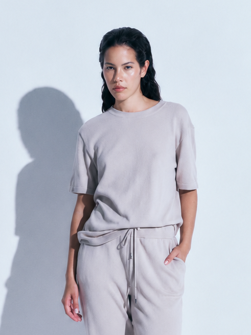 Knitted T-shirt