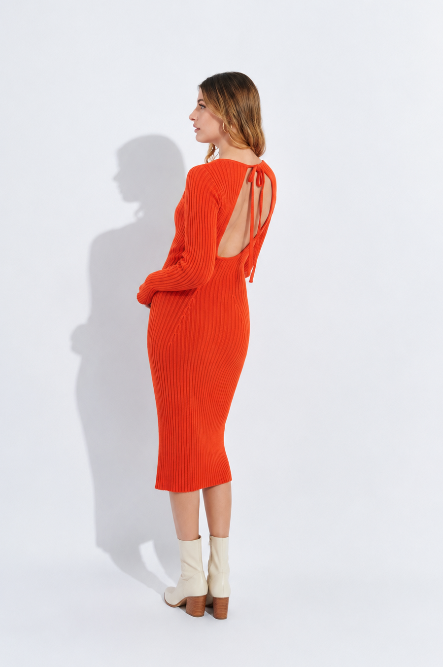 Knitted Rib Dress