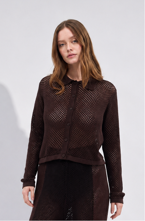 Open Knit Shirt