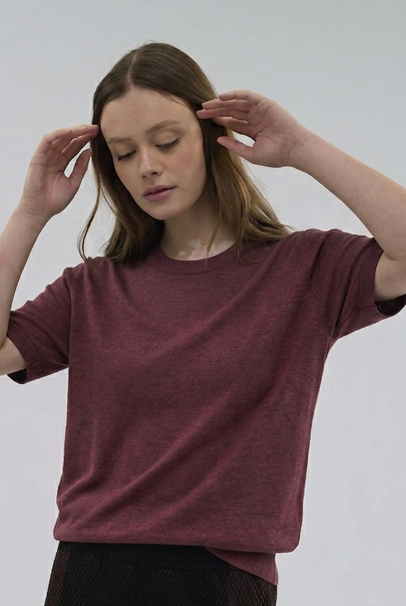 Knitted T-shirt