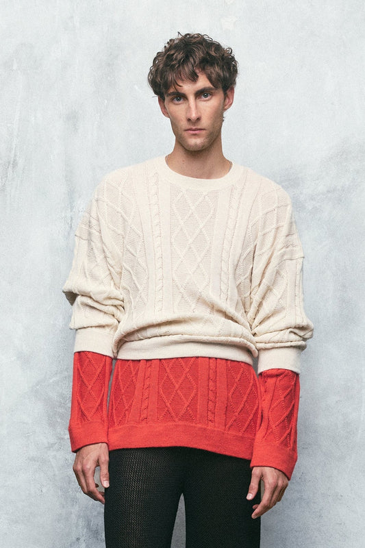 Cable BB Alpaca Sweater